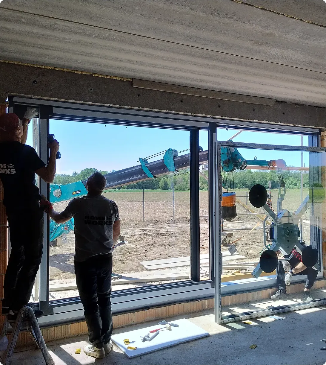 Montaż okien przesuwnych